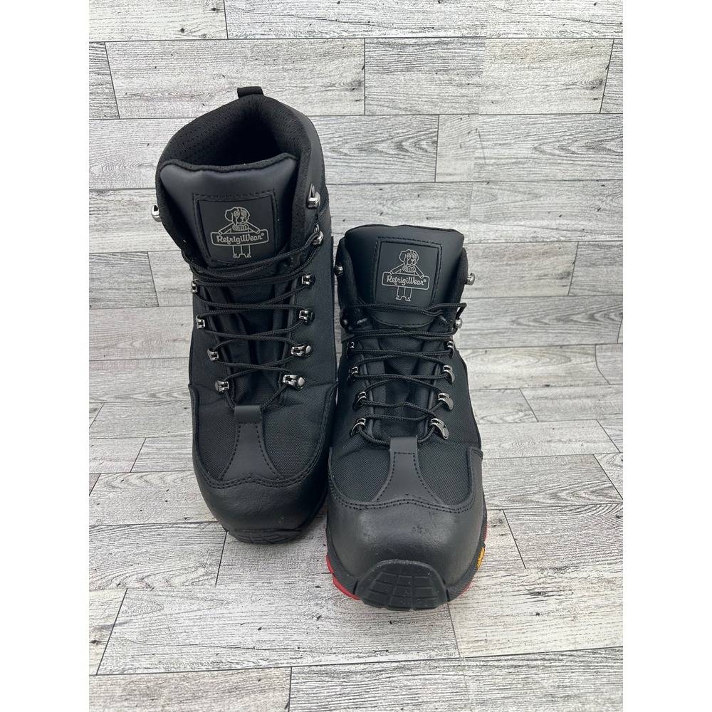 RefrigiWear 136CR Men Waterproof Work‎ Boots Black Vibram ASTM F2413-18 Size 10